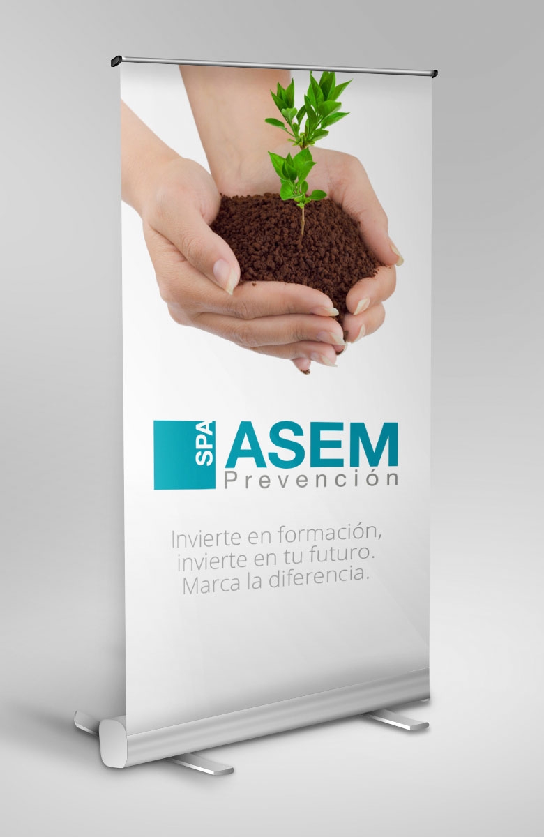 Expositor para la empresa ASEM
