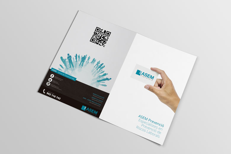 Carpeta para la empresa ASEM Carpeta para la empresa ASEM