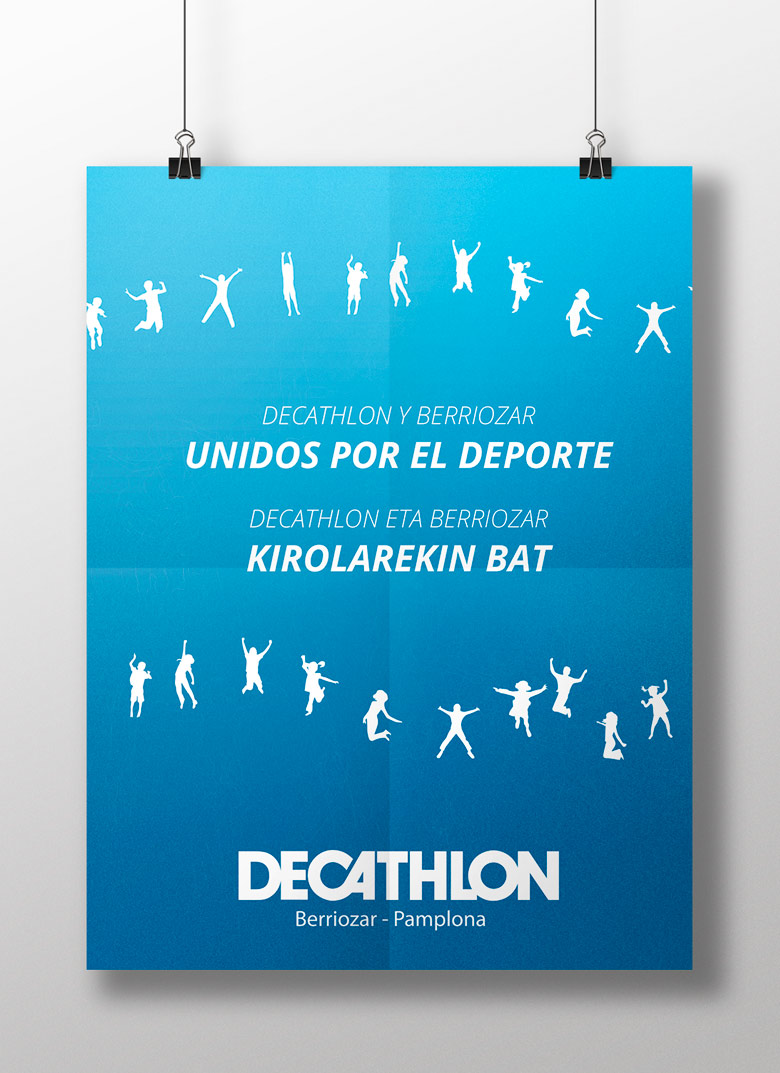 Lona para la Decathlon Pamplona Lona para la Decathlon Pamplona