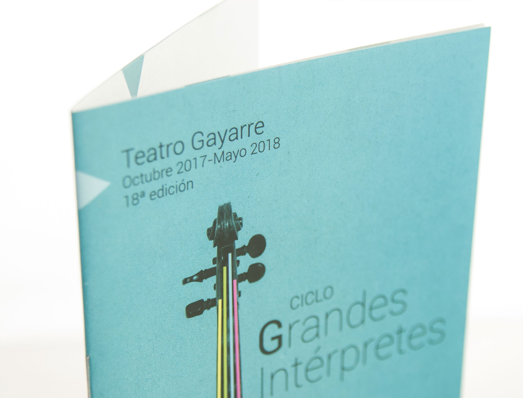 Programa de mano Grandes Intérpretes Programa de mano Grandes Intérpretes