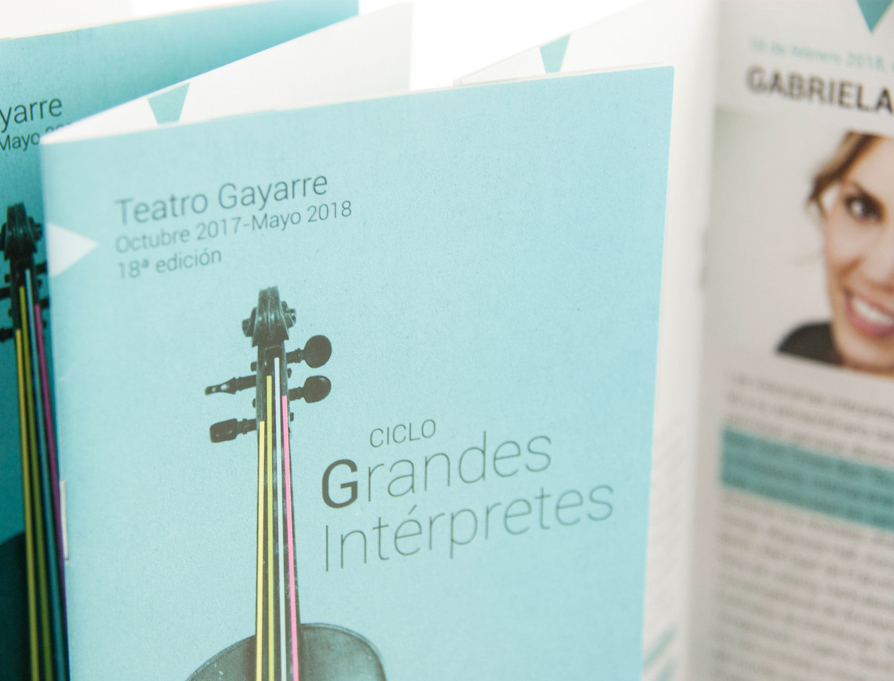 Programa de mano Grandes Intérpretes Programa de mano Grandes Intérpretes