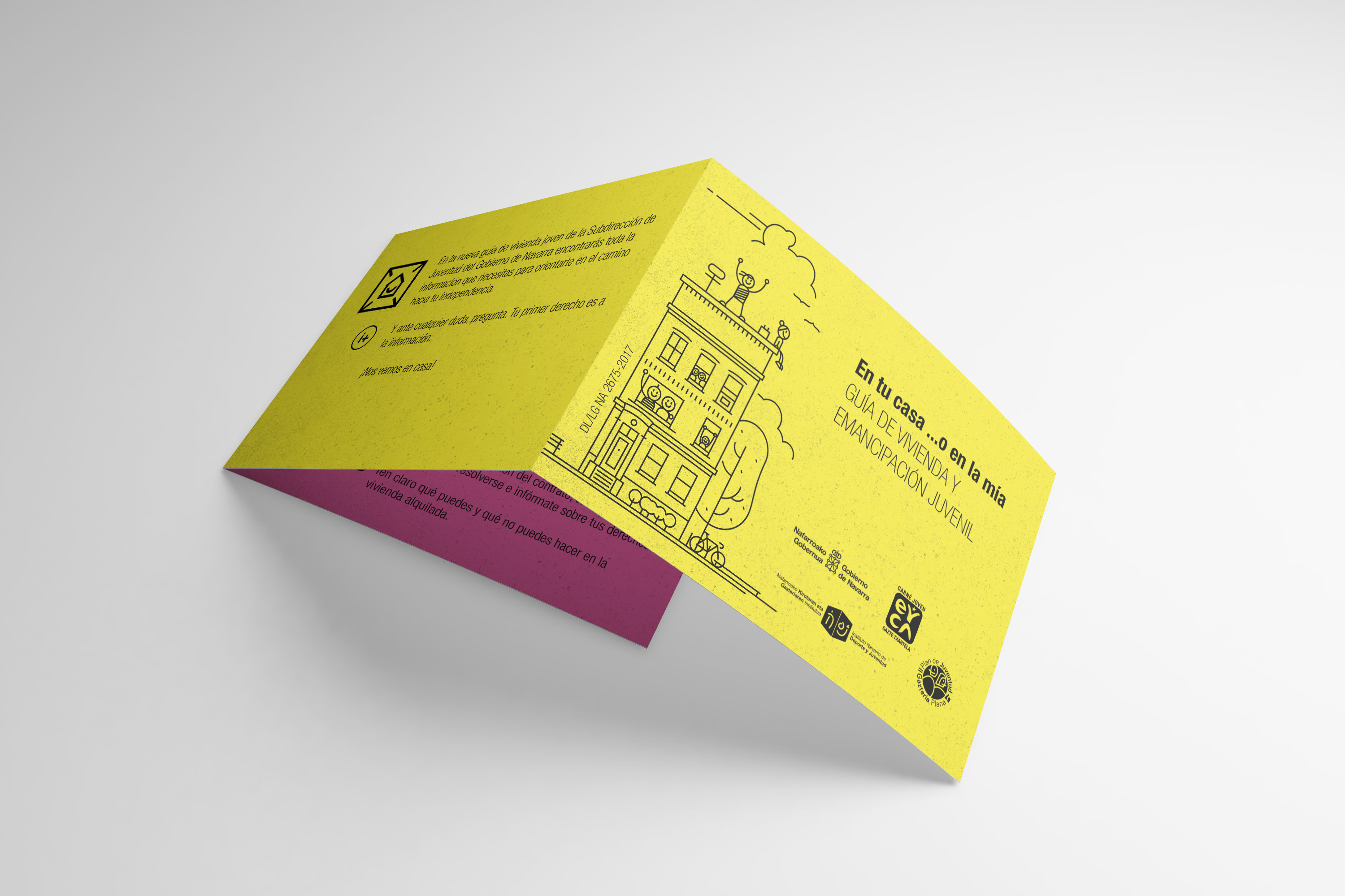 Multidíptico de guía vivienda Multidíptico de guía vivienda