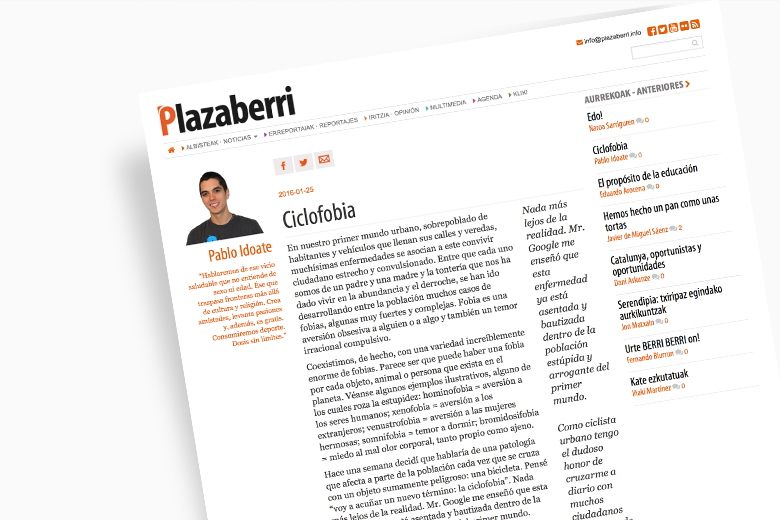 Medio de Comunicación Plazaberri Medio de Comunicación Plazaberri
