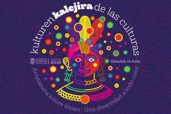 Creación de la imagen "Kalejira de las Culturas 2018" Creación de la imagen "Kalejira de las Culturas 2018"