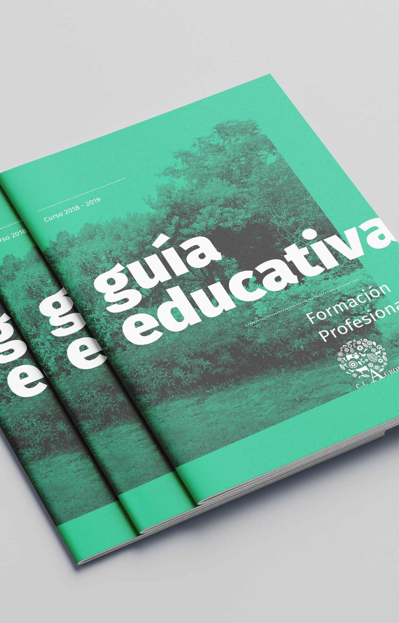 Portadas de la Guía Educativa de FP Agroforestal Portadas de la Guía Educativa de FP Agroforestal